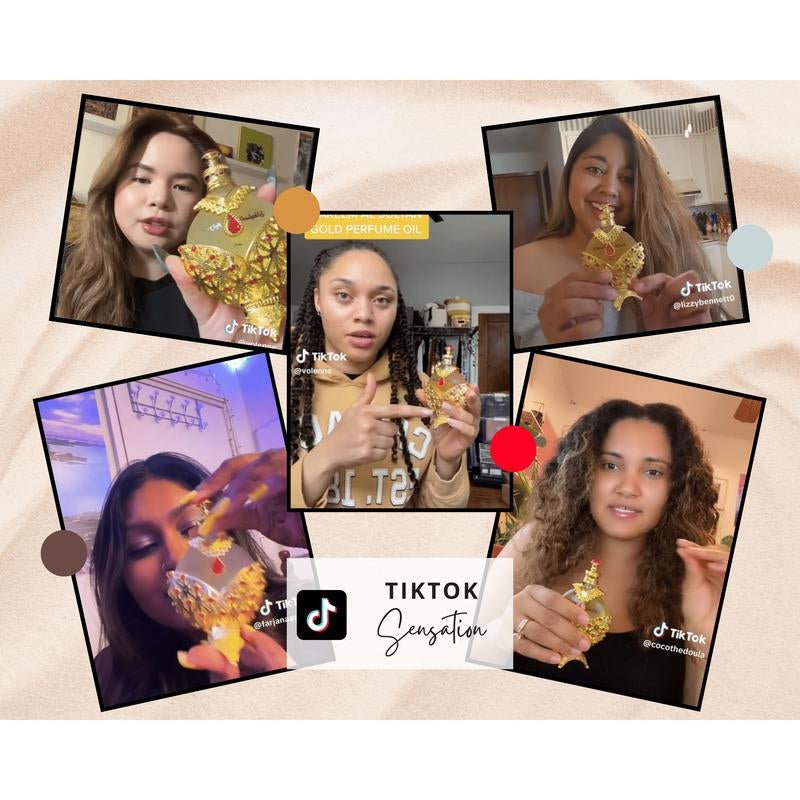 Hareem Al Sultan Gold CPO - 35ML (1.1 OZ) with Free Gift Spray EDP - 20ML (0.7 OZ) by Khadlaj - the Original - Jerome Retail Shop