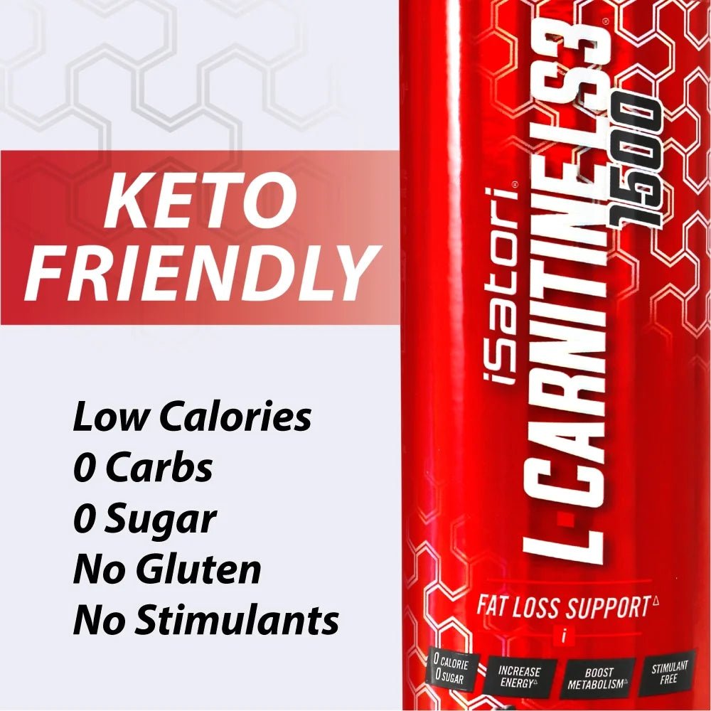 L - Carnitine LS3 Concentrated Liquid Metabolic Enhancer and Energy Booster - Health and Fitness - Keto Friendly - Stimulant Free - Pink Lemonade 1500Mg (32 Servings) - Jerome Retail Shop