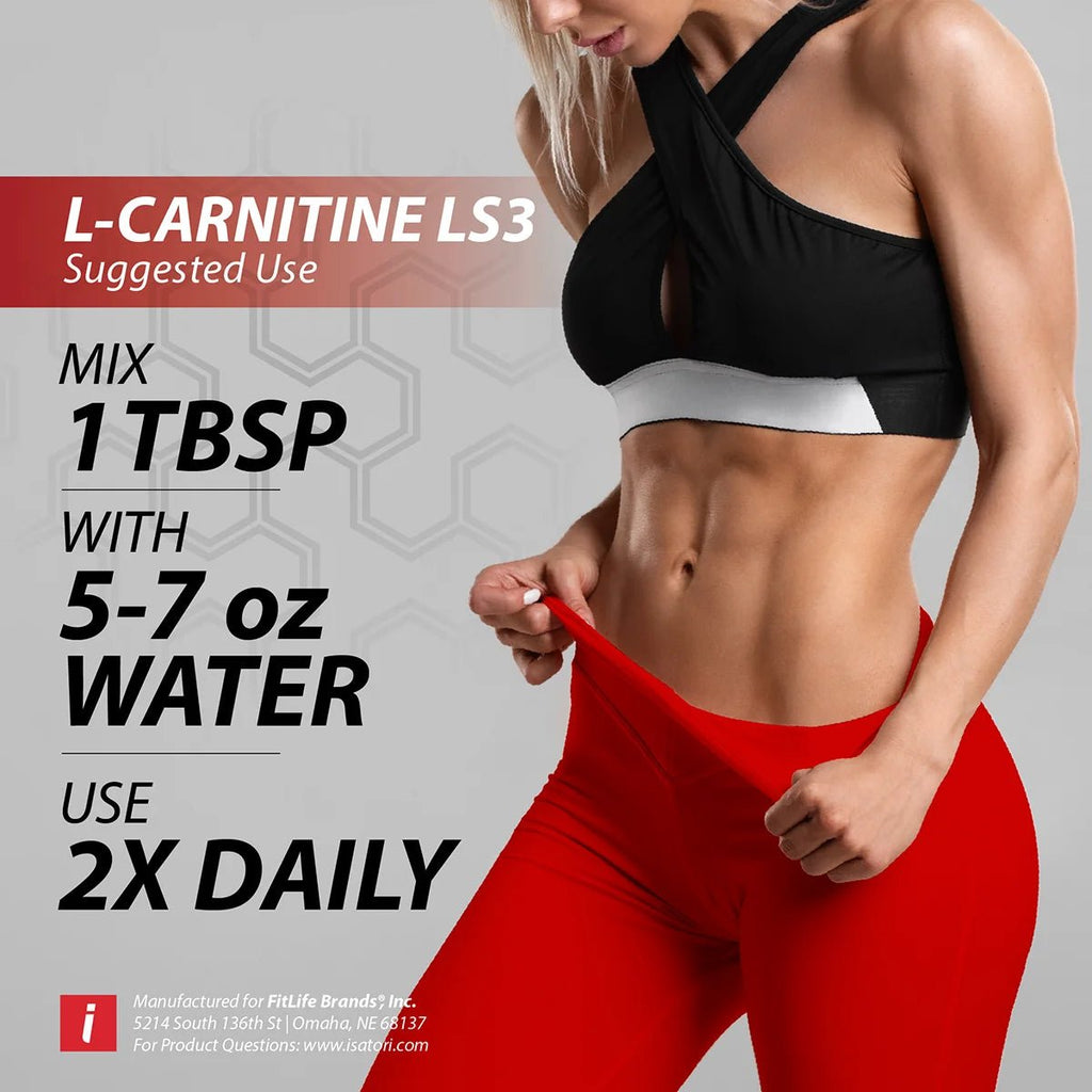 L - Carnitine LS3 Concentrated Liquid Metabolic Enhancer and Energy Booster - Health and Fitness - Keto Friendly - Stimulant Free - Pink Lemonade 1500Mg (32 Servings) - Jerome Retail Shop